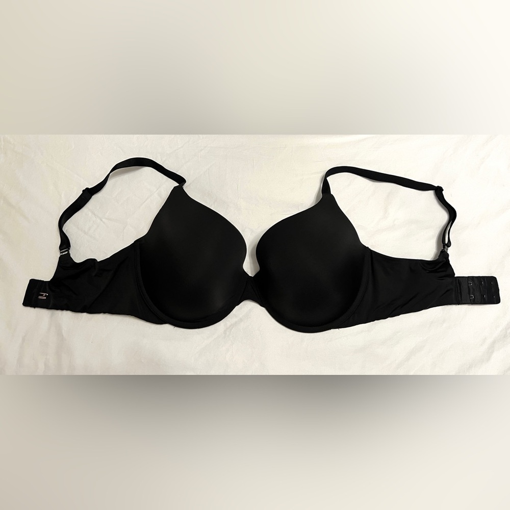 Victoria’s Secret Black Sexy Tee Uplift Semi Demi Bra 34E (DD) Discontinued